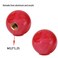Lotcesfun Shift knob Round Ball Marble Style Universal for Manual Automatic Vehicles with 3 adapters red