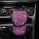 MINGZAIQIPEI Bling Car Shift Gear Cover Luster Crystal Car Knob Gear Stick Protector Diamond Car Decor Accessories for Women Pink