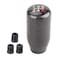 muge racing Carbon Fiber Shift Knob for Automatic and Manual Vehicles Carbon Fiber Gear Shift Knob 5 Speed Black