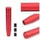 muge racing Universal Shift Knob with M8M10M12 x 125 Adapters Heavy Duty Gear Shifter Handle for Most Vehicles Easy Installation Aluminum Alloy NonSlip Grip 709 Inch Red