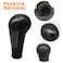 QianBao 5Speed Shift Knob Compatible with Chevrolet Spark 20112016 ABS Manual Gear Shift Lever Knob Head Car Interior Accessories Bright Black