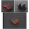 Rifoda for Civic Leather Gear Shift Knob Cover Fit for Honda 10th Civic 2016 2017 2018 2019 2020 2021 Interior Accessories Protective Cover Decoration Black Leather with red Thread