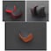 Rifoda for Civic Leather Gear Shift Knob Cover Fit for Honda 10th Civic 2016 2017 2018 2019 2020 2021 Interior Accessories Protective Cover Decoration Black Leather with red Thread