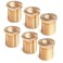 Tsinghwang 6 PCS Shift Knob Thread AdaptersFit for Most Manual Gear Shift Head M8 X 125 M10 X 125 M10 X 15 Thread Gear Shifter Knob Screw