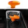 Voodonala for Challenger Charger ABS Gear Shift Shifter Knobs Cover Trim for 20152024 Dodge Challenger Charger Interior Accessories 20182024 Durango Orange 3pcs