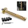 WENJTP Katana Samurai Sword Shift Knob Shifter Katana Universal Fit for Manual Cars with Adapters Gold Black26cm