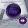 WENJTP Marble Style Round Ball Shift Knob Universal Fit for 5 6 Speed ManualAutomatic Vehicles with 3 Adapters HTRACING Purple