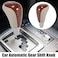 X AUTOHAUX Gear Shift Knob Head Cover Automotive Shift Lever for Toyota Camry Corolla Highlander RAV4 for Lexus Beige Brown