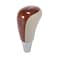 X AUTOHAUX Gear Shift Knob Head Cover Automotive Shift Lever for Toyota Camry Corolla Highlander RAV4 for Lexus Beige Brown