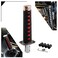 RYANSTAR RACING RYANSTAR Katana Shift Knob Samurai Sword Gear Shifter with 4 Adapters Universal Fit Compatible with Manual Cars Most Automatic Cars with 4 Adapters BlackRed