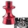 DEWHEL JDM Manual Performance Billet Aluminum Gear Shift Knob Reverse Lockout Lever Red Compatible with BRZ Toyota FT86 GT86 Scion FRS