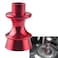 DEWHEL JDM Manual Performance Billet Aluminum Gear Shift Knob Reverse Lockout Lever Red Compatible with BRZ Toyota FT86 GT86 Scion FRS