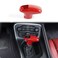 Voodonala for Challenger Charger ABS Gear Shift Shifter Knobs Cover Trim for 20152024 Dodge Challenger Charger Interior Accessories 20182024 Durango ABS Red 3pcs