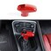 Voodonala for Challenger Charger ABS Gear Shift Shifter Knobs Cover Trim for 20152024 Dodge Challenger Charger Interior Accessories 20182024 Durango ABS Red 3pcs