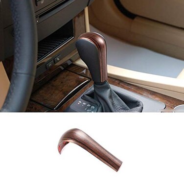 CHEYA ABS Plastic Car Center Gear Shift Knob Head Cover Trim Auto Accessories for BMW E39 E60 E83 E53 E46 E61 19952010 Not for E61 5 Series Sedan