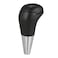 X AUTOHAUX Car Auto Automatic Gear Stick Shift Knob for Toyota Land Cruiser 4Runner 20032021 for Tundra for Lexus LX Black Faux Leather Wood Pattern