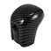 A ABSOPRO Gear Shift Knob Cover Automatic Transmission Lever Trim for Honda Civic 10th Gen 2016 2017 2018 2019 2020 2021 ABS Carbon Fiber Pattern Black