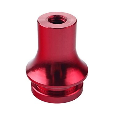DEWHEL Shift KNOB Boot RetainerAdapter for Manual Gear Shifter Lever 10X125 Red