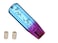 Auto-plaza Autoplaza 6 inch Manual Diamond Crystal Bubble Styling Gear Shift Knob BluePurple Color