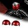 AIRSPEED for Mustang Gear Shift Knob Cover Carbon Fiber Interior Accessories Sticker for Ford Mustang 2015 2016 2017 2018 2019 2020 2021 2022 2023 Manual Red