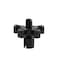 DGZZI 8mm Motorcycle Brake Clutch Levers Cable Wire Adjuster Screw Bolt for Motorcycle ATV UTV Sport BikeBlack