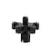 DGZZI 8mm Motorcycle Brake Clutch Levers Cable Wire Adjuster Screw Bolt for Motorcycle ATV UTV Sport BikeBlack
