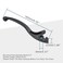 GOOFIT Left Brake Lever Handle for 50cc 70cc 90cc 110cc 125cc Chinese ATV Quad TaoTao Roketa Sunl JCL