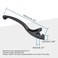 GOOFIT Left Brake Lever Handle for 50cc 70cc 90cc 110cc 125cc Chinese ATV Quad TaoTao Roketa Sunl JCL