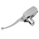 MOBYMUTO Universal 1 25mm Motorcycle Brake Master Cylinder Lever Chrome Handle Brake Master Cylinder Clutch Lever Hydraulic Brake Clutch Master Cylinder Lever Left Side