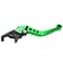 Modengzhe Clutch Brake Handle Levers2 PCS Aluminum Alloy Motorbike Brake Clutch LeverGreen