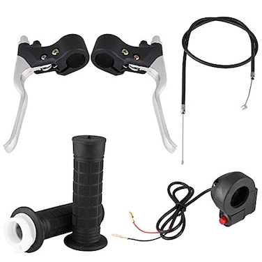 Senyar Mini Bike Throttle Assembly Mini Bike Brake Clutch Lever Parts 22mm 78 Handlebars