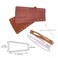 Tas Trost Genuine Leather Motorcycle Brake Clutch Covers No Fringe Brown