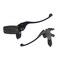 XDF 78 Handlebar Brake Master Cylinder Clutch Lever Left Clutch Right Brake Master Cylinder Compatible for Motorcycle Black