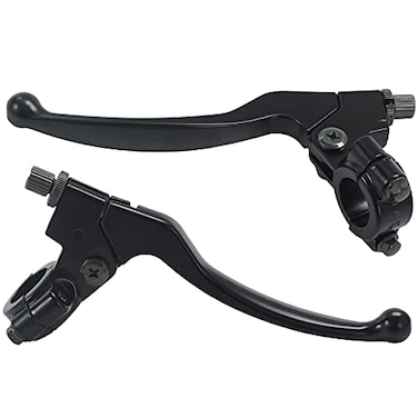 Stylemafia Left Right 78 22mm Clutch Brake Handle Levers Perch Compatible with Honda XR80 XR100 CRF70 CRF80 CRF100 Pit Dirt Motor Bike Motocross