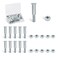 GOFIRA 10 Pack Motorcycle Master Cylinder Pivot Bolt M10 Flat Slotted Head M6 Thread 32mm Length for 25mm Handlebar Brake Levers Carbon Steel Verify M6 Thread