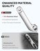 Amazicha Inner Shift Lever Stainless Steel Fit for Harley Davidson Touring Electra Glide Road Glide Road King Street Glide FLTFLHTand HD FL Trikes 19842016 Chrome