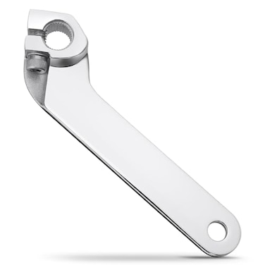 Amazicha Inner Shift Lever Stainless Steel Fit for Harley Davidson Touring Electra Glide Road Glide Road King Street Glide FLTFLHTand HD FL Trikes 19842016 Chrome