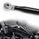 Hoypeyfiy Harley Davidson Round Gear Shift Linkage Replacement for Touring Electra Glide Road King 19802020 Black