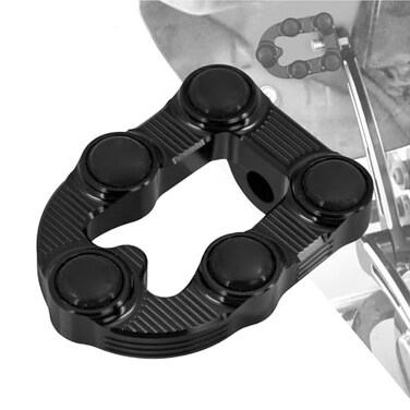 HDBUBALUS Motorcycle Shifter Peg AntiSkid Shift Peg Fit for Harley Touring Dyna Sportster 883 1200 Softail Street Road Glide 19842025 Black
