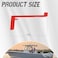 HQPARRTS Lockout Shift Lever UV Heat Resistant Red0126133 Fit for Volvo Johnson Evinrude OMC