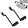WOWTK Front and Rear Levers wShifter Pegs HeelToe Shift Pegs for Harley 19862017 FL Softail 1988later Touring Road King Street Glide Electra Glide and 2008later Trike Black