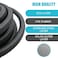 Byredio 16AN Transmission Cooler Line 16AN Fuel Line Hose 10FT Braided Push Lock Hose 350 PSI High Pressure For Automotive Fuel Systems Engines