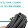 Byredio 16AN Transmission Cooler Line 16AN Fuel Line Hose 10FT Braided Push Lock Hose 350 PSI High Pressure For Automotive Fuel Systems Engines
