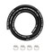 EVIL ENERGY 516 High Pressure Fuel Line Hose 5FT 500 PSI E85 for Fuel Systems Engines NBR Rubber EN8541TE Black