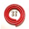 FCNFLZF Fuel Line Hose 5AN 516 inch High Pressure Hose 28Mpa 400PSI 8mm 5FT for Fuel Systems Engines Tube Hose Multiple Size OptionsImplementation StandardsEN854Red Attached Hose Clamp
