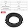 Piodelo 8AN 20FT PTFE Fuel Line Hose E85 Stainless Steel Nylon Braided Fuel Hose Compatible with all Automotive Fuels Lubricants and Coolant Black