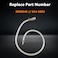GaeaAuto 9996049 Radiator Coolant Drain Hose Pipe fit for 20042019 Volvo Trucks 20082019 Mack Trucks