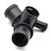 HAOTOM Radiator Upper Coolant Hose TConnector Housing Compatible For VW Volkswagen Beetle 19992005 Plastic