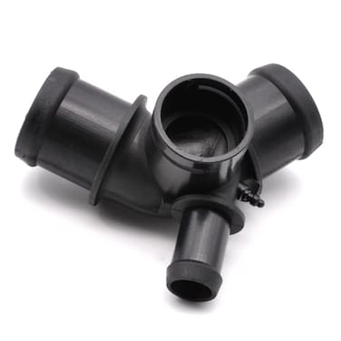 HAOTOM Radiator Upper Coolant Hose TConnector Housing Compatible For VW Volkswagen Beetle 19992005 Plastic