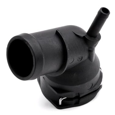 HAOTOM Upper Radiator Coolant Pipe Connector Hose Compatible For VW Volkswagen Jetta 20052017 Passat 20082017 Beetle 20132017 CC 20112017 Eos 20092016 Golf 20102013 Audi A3 20082013
